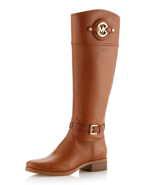 michael michael kors browns shoes|michael kors brown boots.